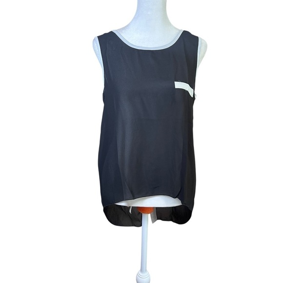 Jon & Anna Sheer Black Women’s Shirt Top Sleeveless Punk Rock Whimsigoth Size L - Picture 3 of 10